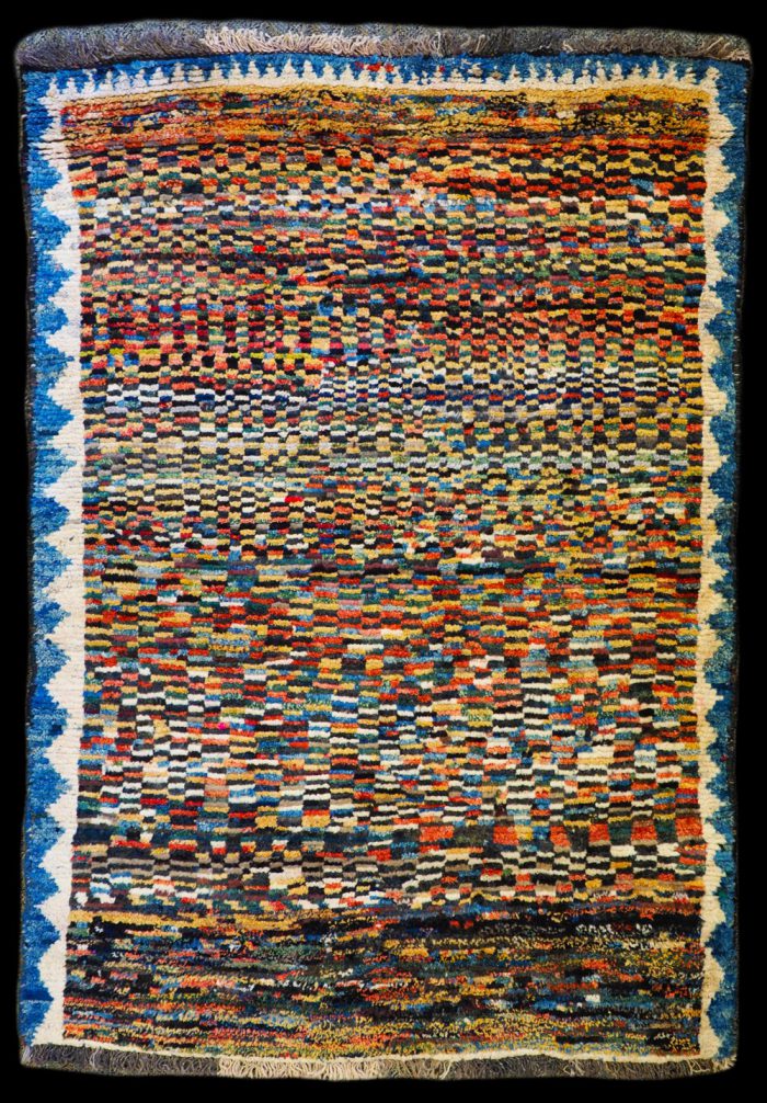 Hand-made wool carpet