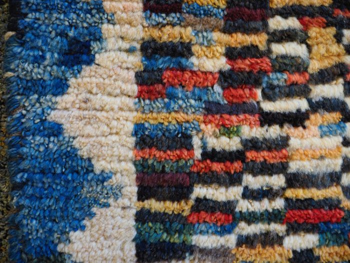 Hand-made wool carpet
