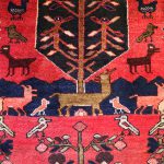 Hunting Ghom Tree of Life Rug