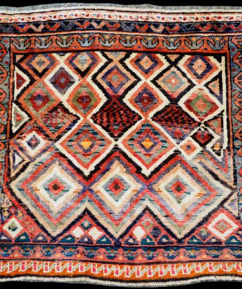 Antique Kazak Persian Rug