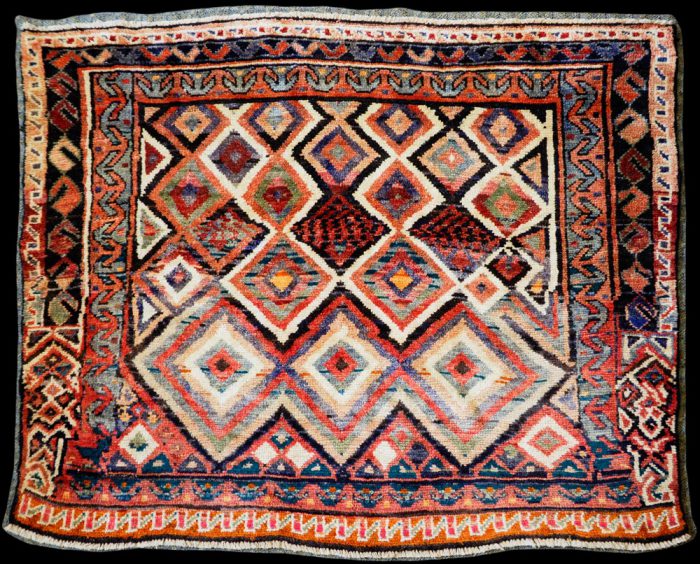 Antique Kazak Persian Rug