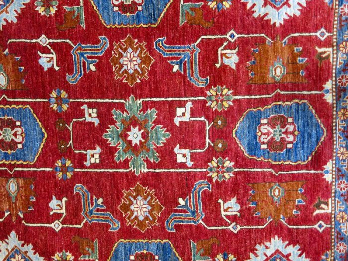 100% hand-tied wool carpet