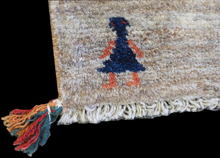 Thick Gabbeh Tribal Wool Rug