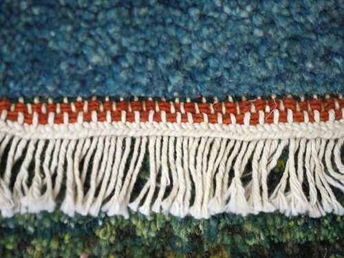 Hand-Woven Gabbeh Wool Rug