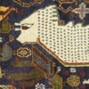 Herati Persian hand-woven rug