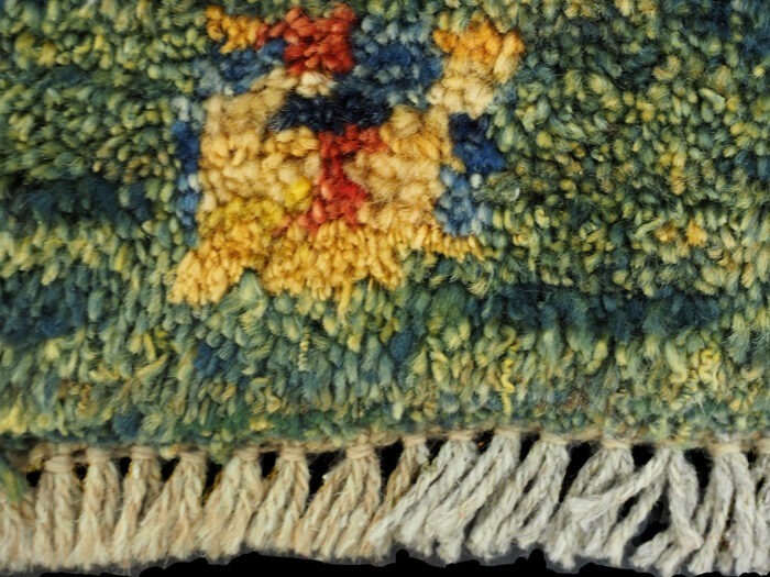 hand-woven Gabbeh Tribal rug