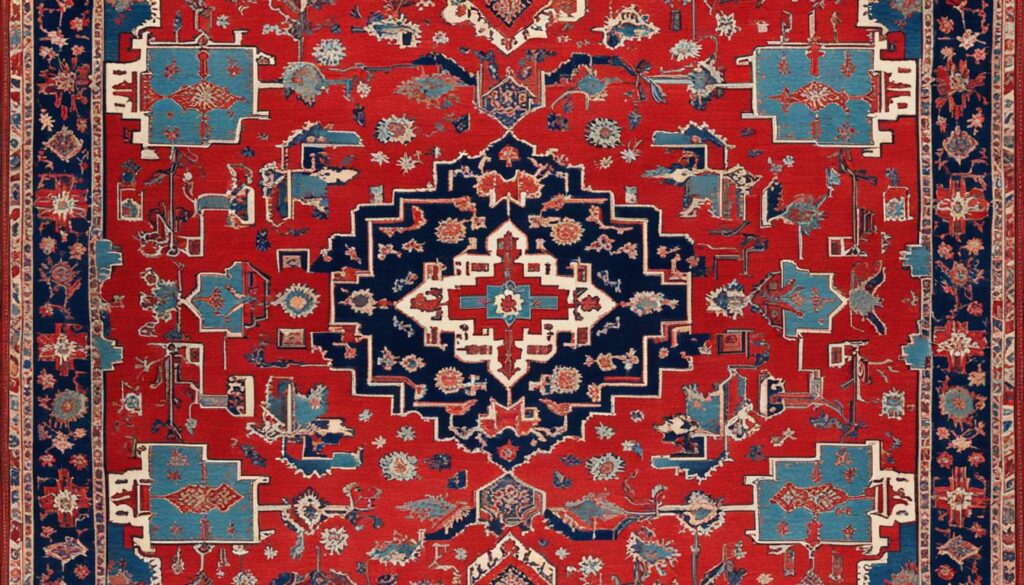 Antique Heriz Rug