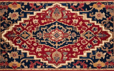 Geometric Persian Rugs: Timeless Elegance for Homes