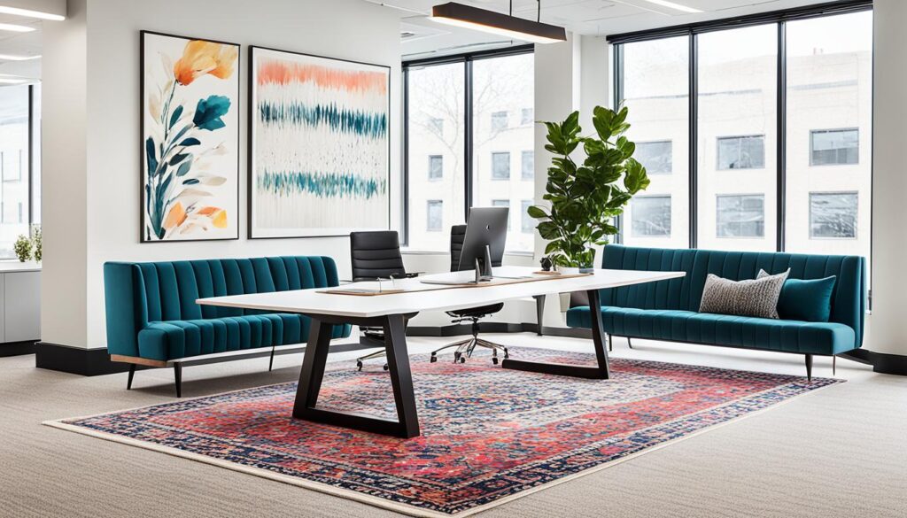 Incorporating Persian Rugs into Office Design