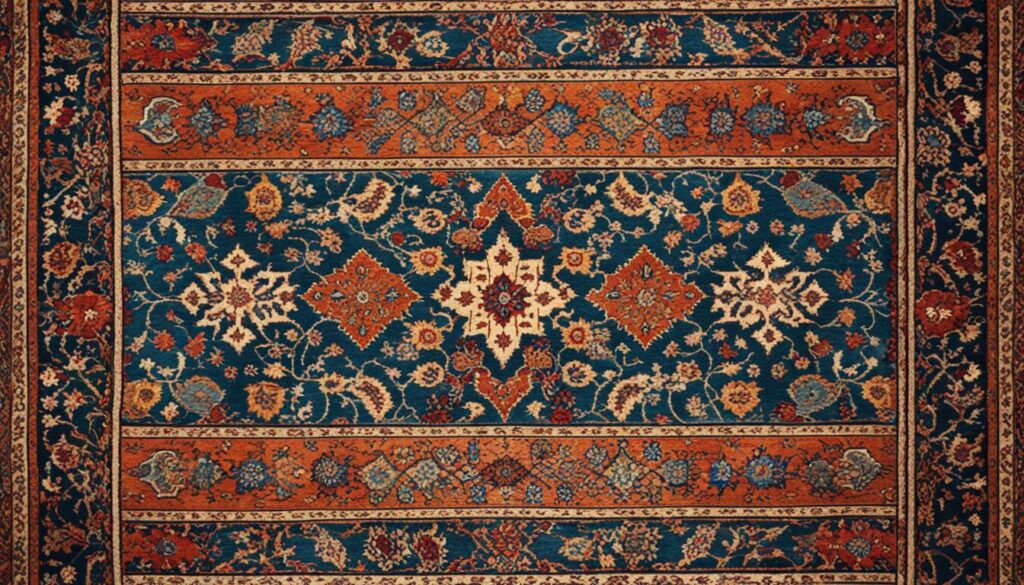 Persian rug borders