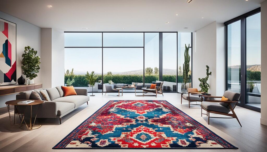 contemporary persian rug