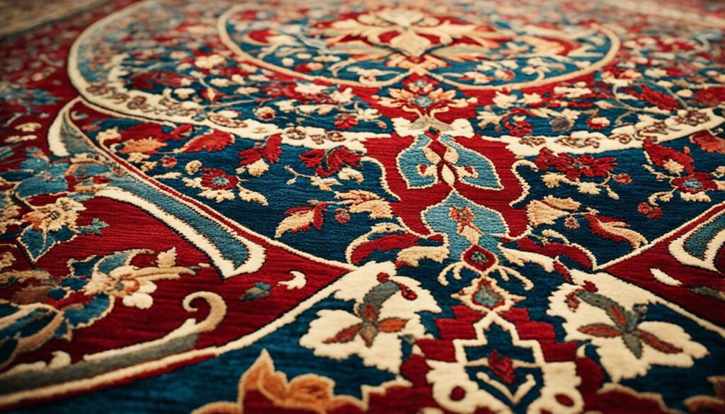 luxurious Persian carpets