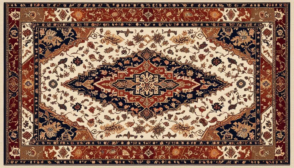 Different types of Persian rugs