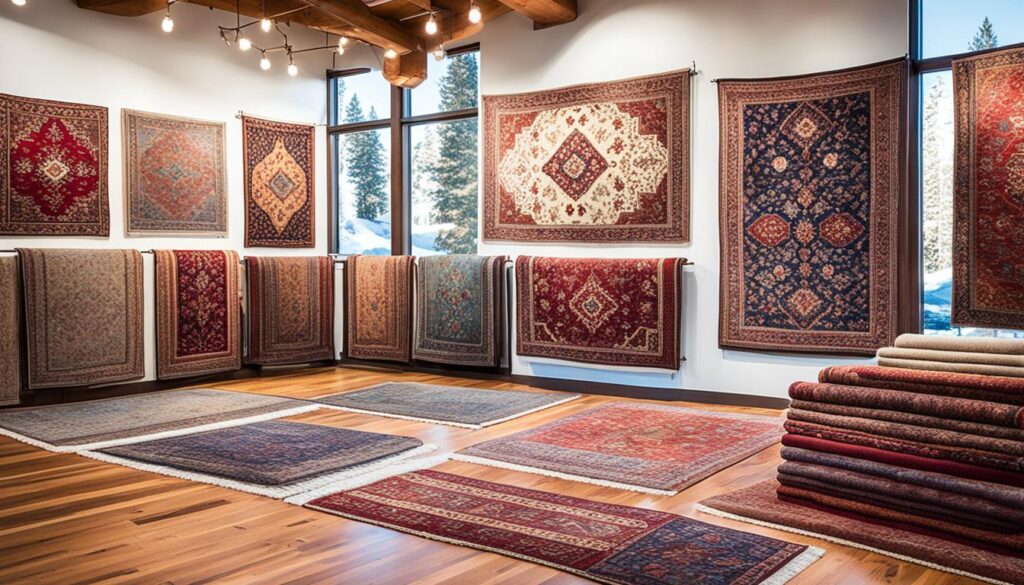 Truckee Mountain Rug Co. showroom